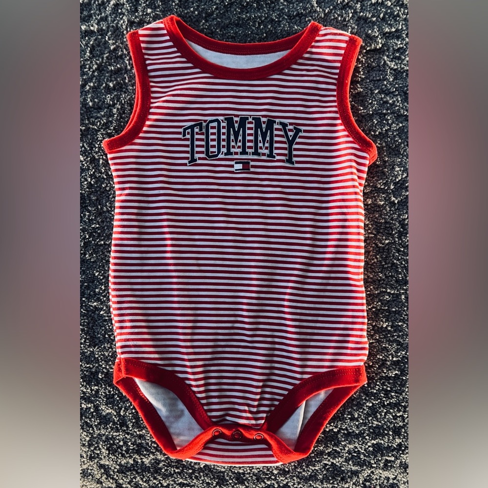New Tommy Hilfiger onesie size 18 months